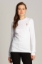 Whıte Women Long Sleeve T-shirt 