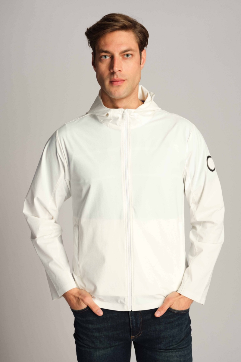 Whıte Men Raincoat 