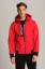 Rot Mann Sweatjacke