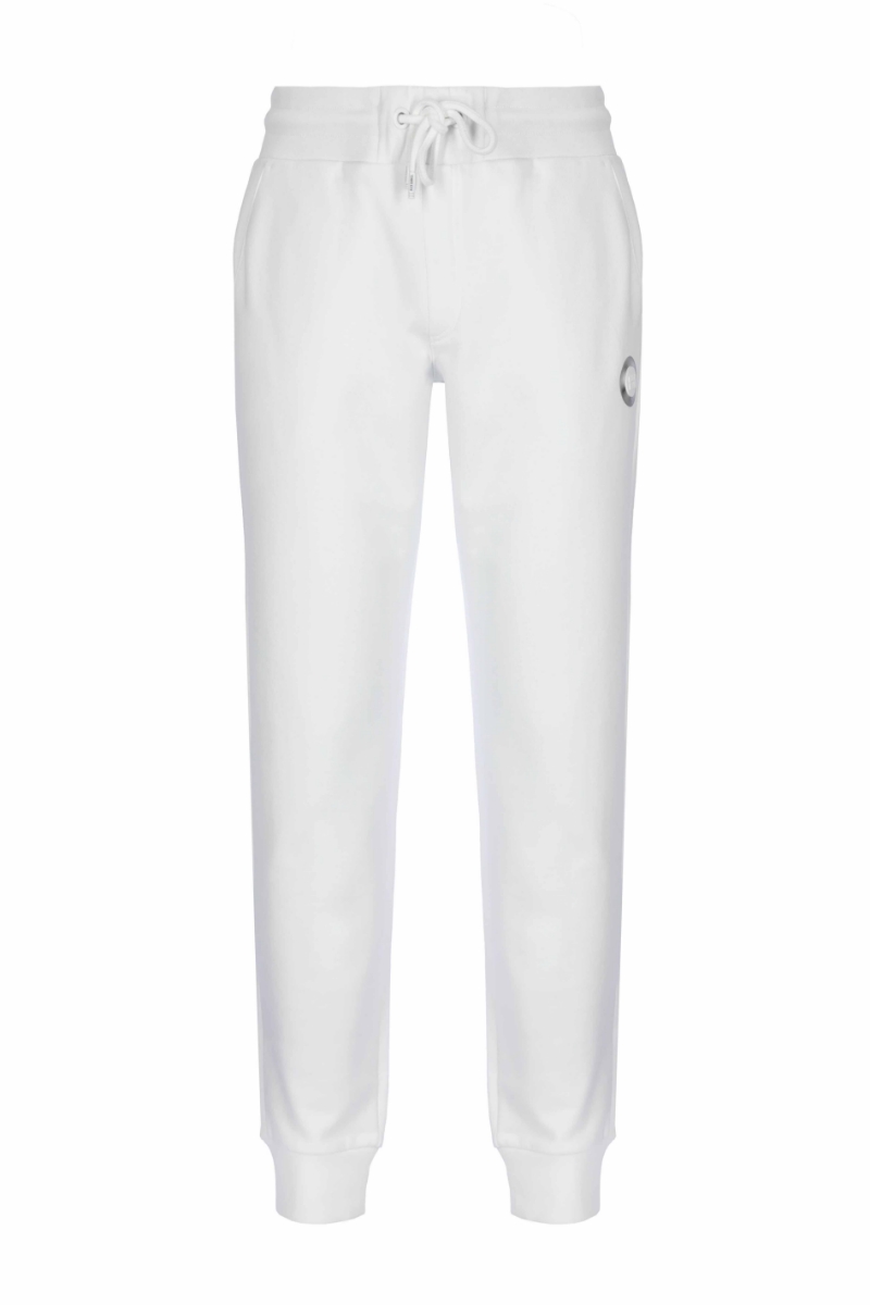 Bianco Uomo Pantaloni İn Felpa