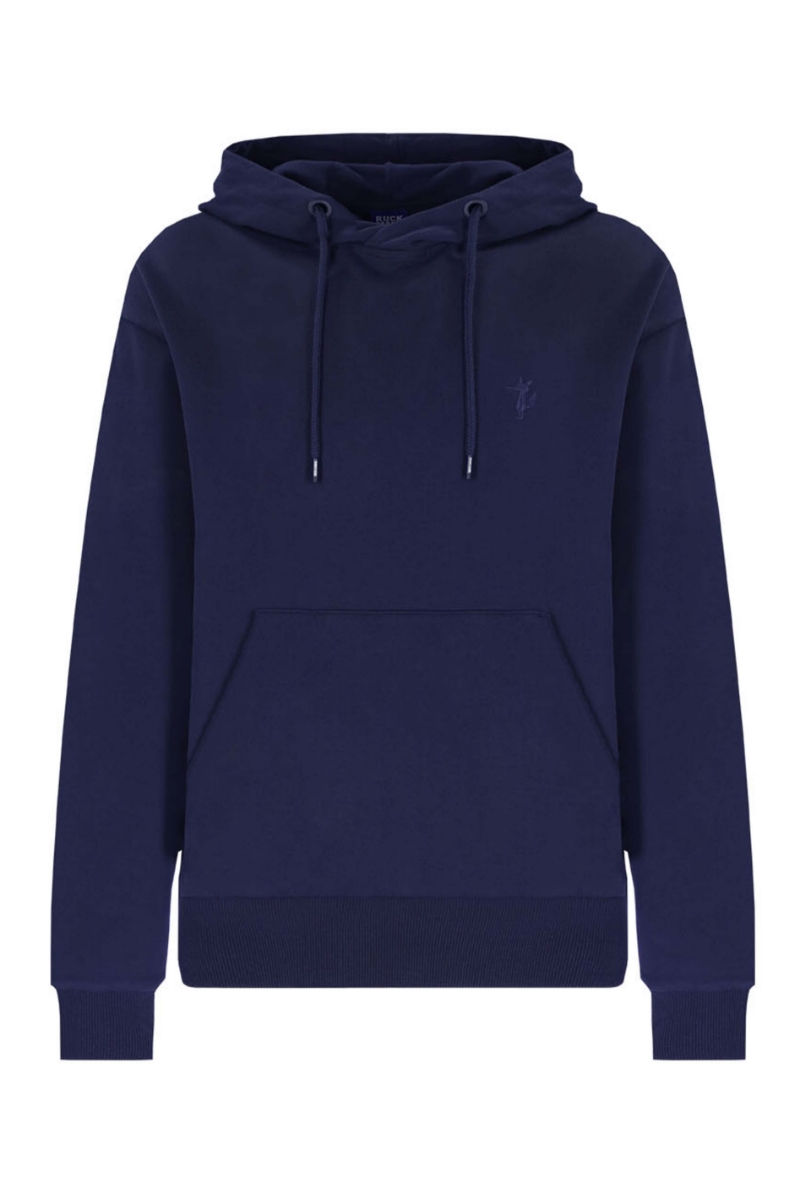 Marineblau Mann Sweatshirt