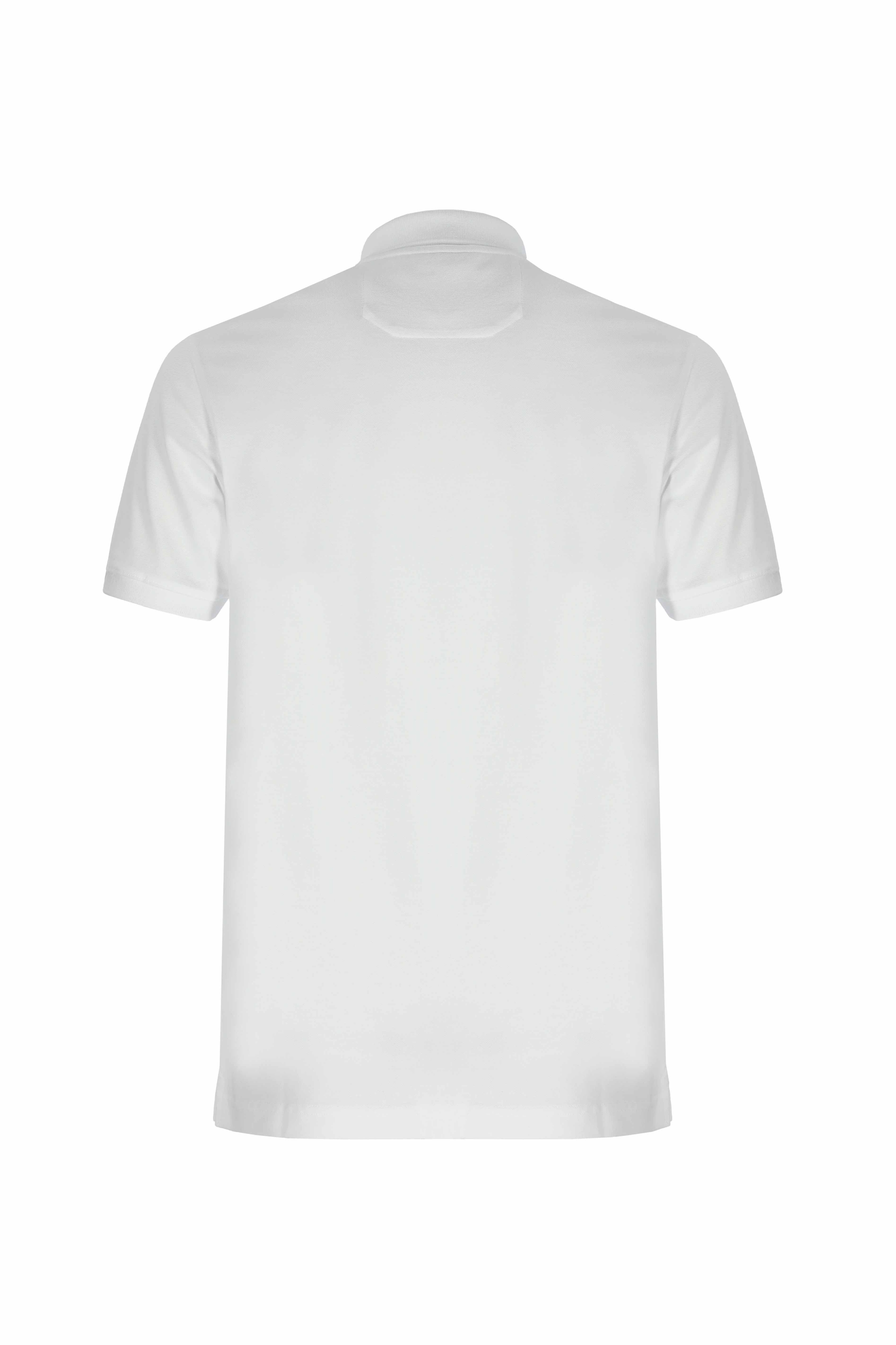 Weiß Mann Polo-t-shirt